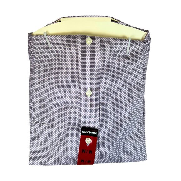 Kirkland Signature Men's Short Sleeve Sport Shirt – Size M - Picture 3 of 6